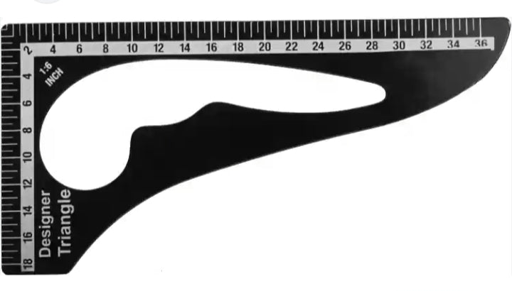 Kyati designer triangle scale