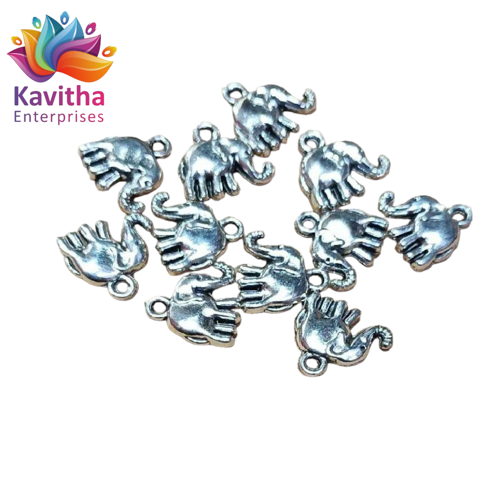 6MM, Anitque Metal Silver Beads, For Jewelry ,Bracelet ,Necklace , Saree Tassels Making Sold By 40 Gram (Approx 52 Beads )