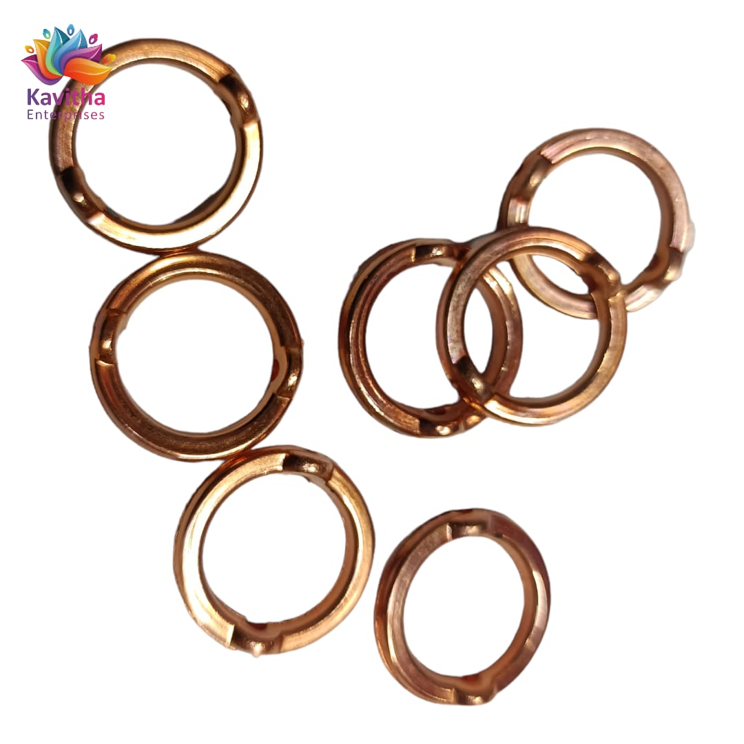 Coper Colour Plastic Beads For Saree Tassels , Saree Kuchu ,Craft ( 50 gram )