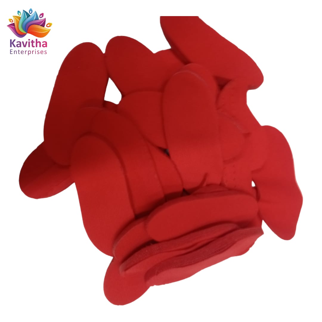 Oval shape Flower Cloth Petal For Decoration (100 Gram / 1400 Petals)