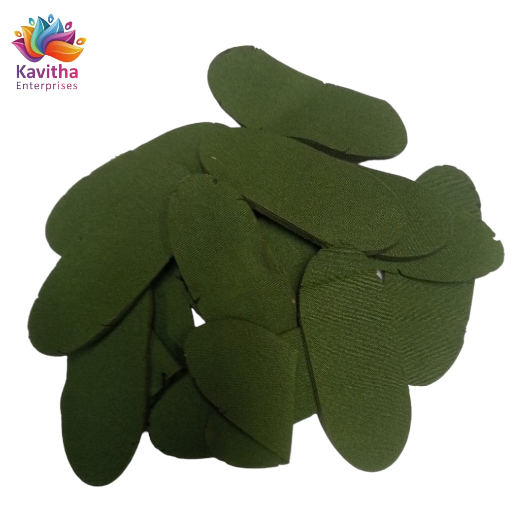 Oval shape Flower Cloth Petal For Decoration (100 Gram / 1400 Petals)