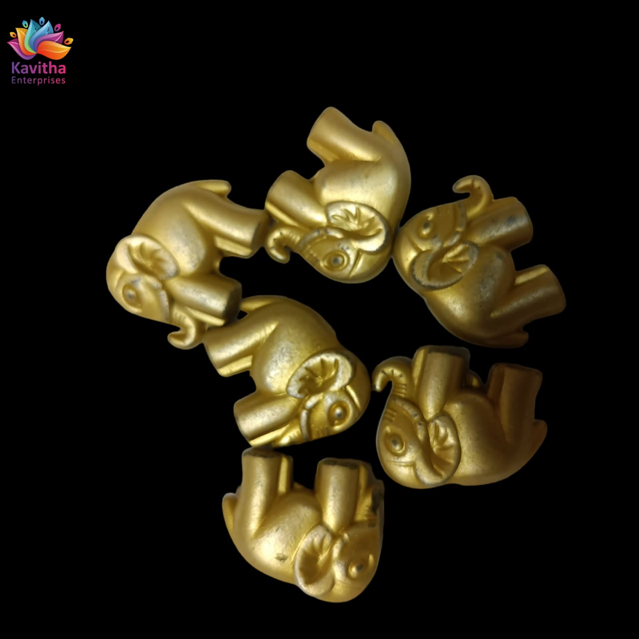 Acrylic Dull Gold Beads for Embroidery, Saree Tassels, and Jewelry Making (Pack of 50 grams)