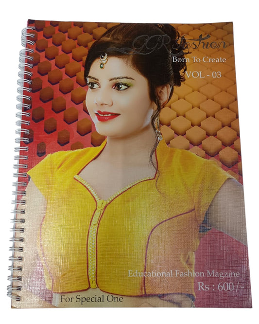 GGR Fashion Blouse Pattern Catalogue (Volume-03) - Pack of 1 Book (45 Pages)