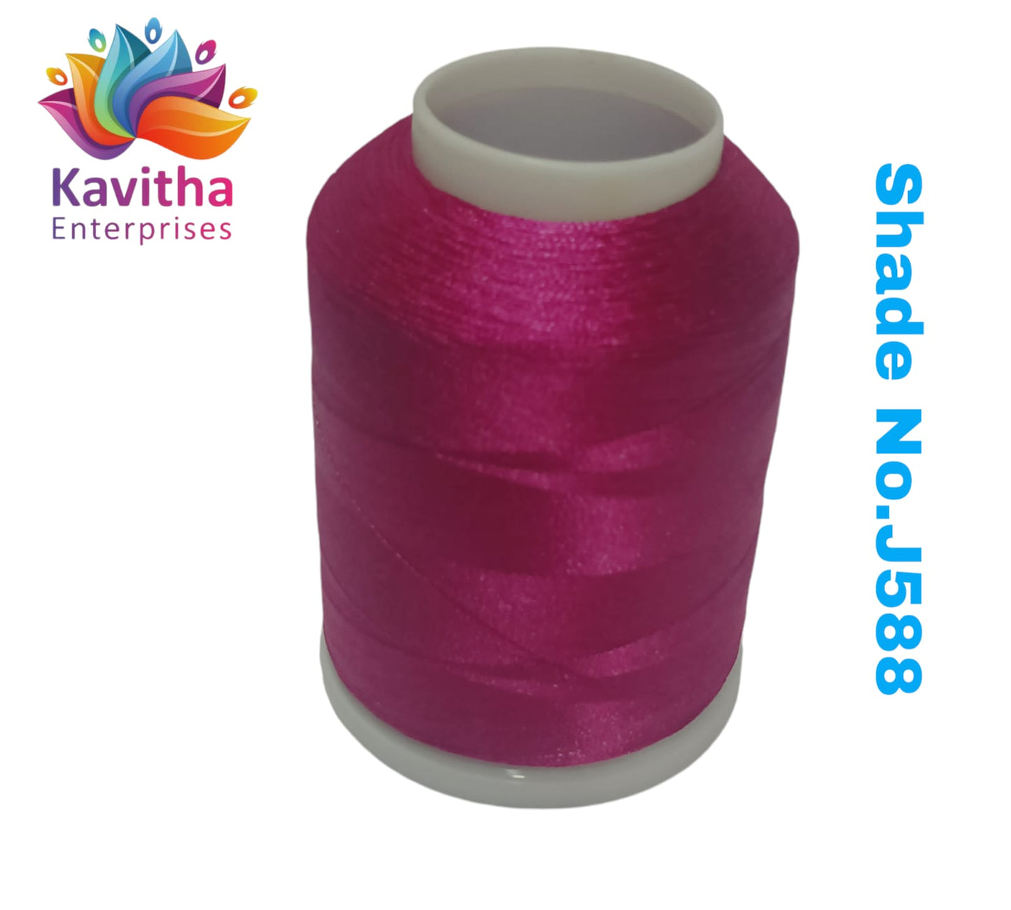 Pink Computer Machine Embroidery Thread by R Rock -3000 Meters, 65g Spool