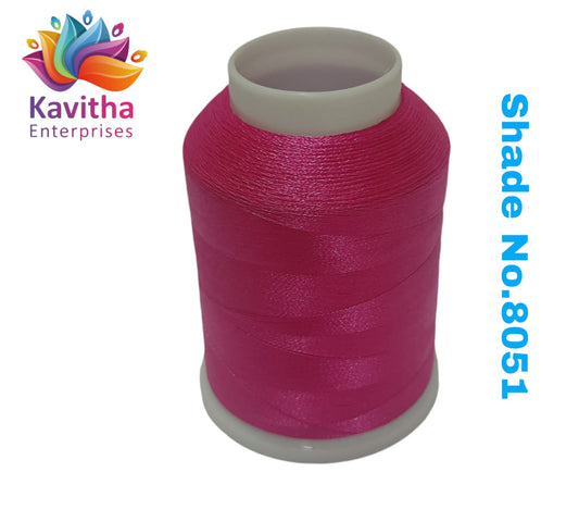 Pink Computer Machine Embroidery Thread by R Rock -3000 Meters, 65g Spool