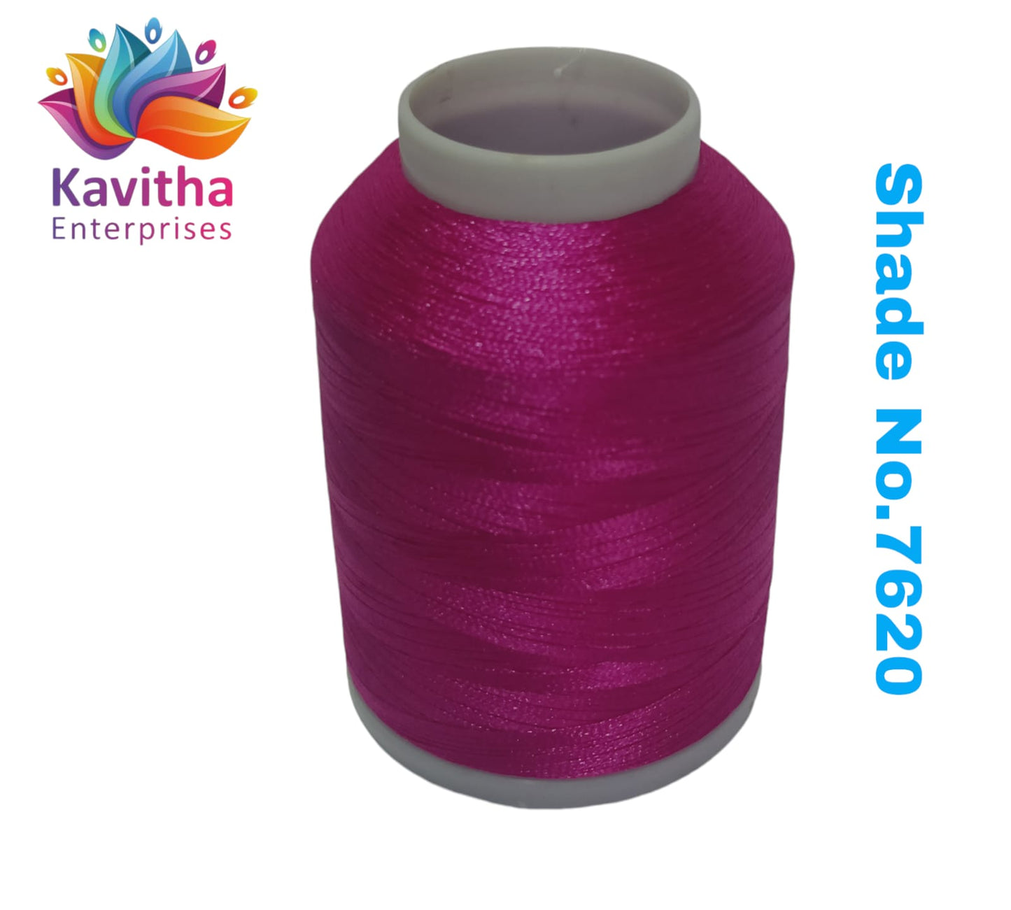 Pink Computer Machine Embroidery Thread by R Rock -3000 Meters, 65g Spool