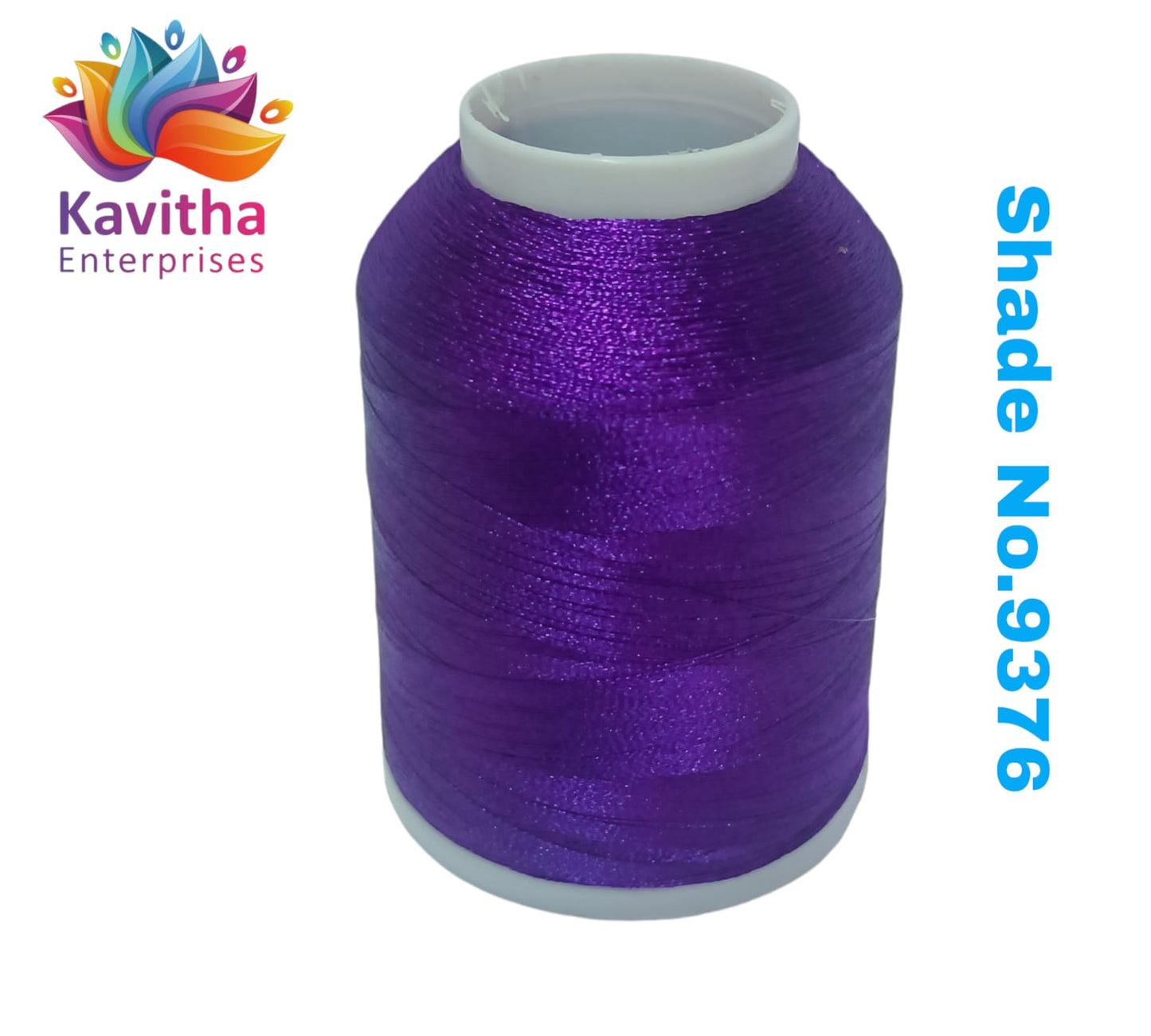 Dark blue Computer Machine Embroidery Thread by R Rock -3000 Meters, 65g Spool