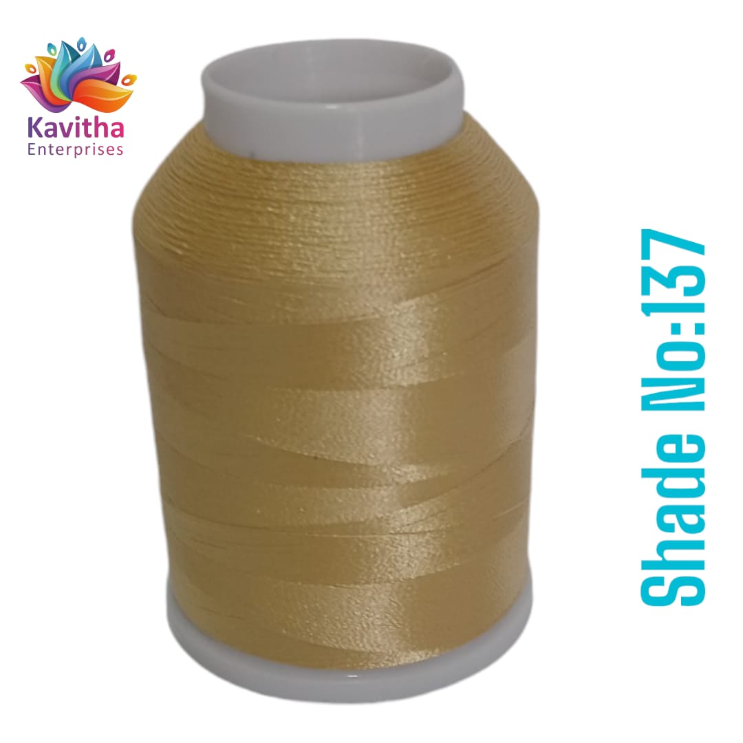 Computer Machine Embroidery Thread by R Rock -3000 Meters, 65g Spool