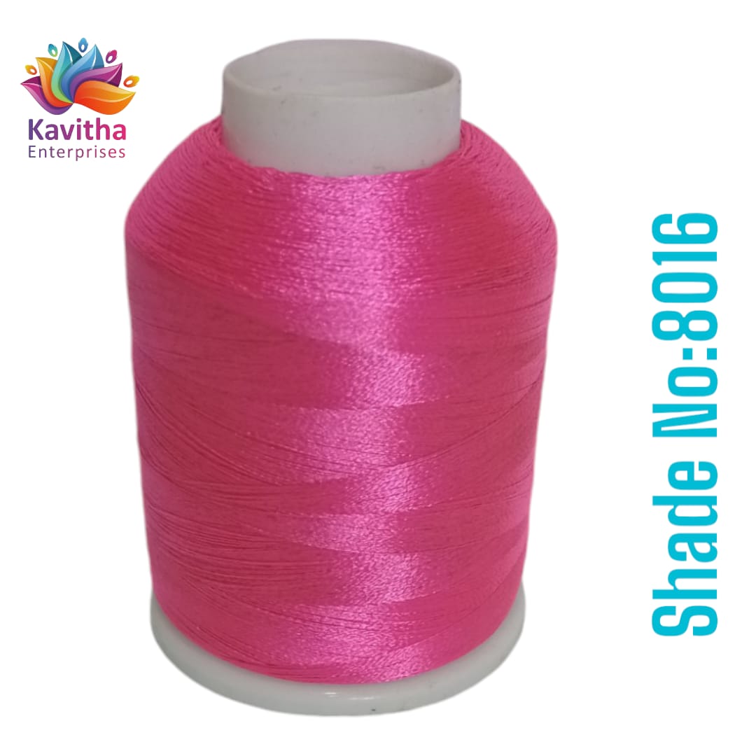 Pink Computer Machine Embroidery Thread by R Rock -3000 Meters, 65g Spool