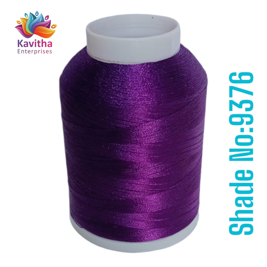 Purple Computer Machine Embroidery Thread by R Rock -3000 Meters, 65g Spool