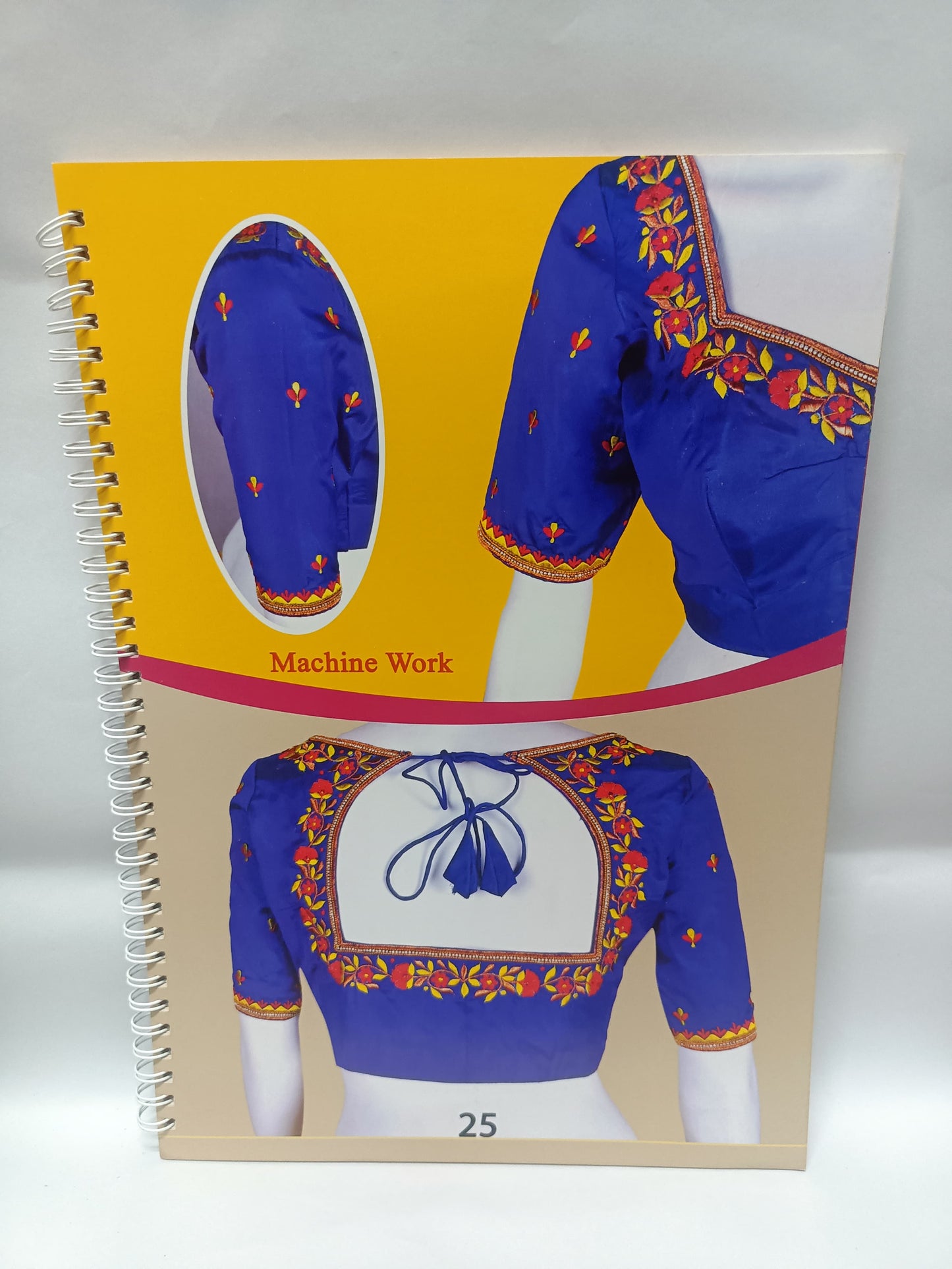 SPV Fashion Machine & Hand Work Blouse Design Book – Volume 01 (49 Pages, Premium Embroidery Pattern Book)