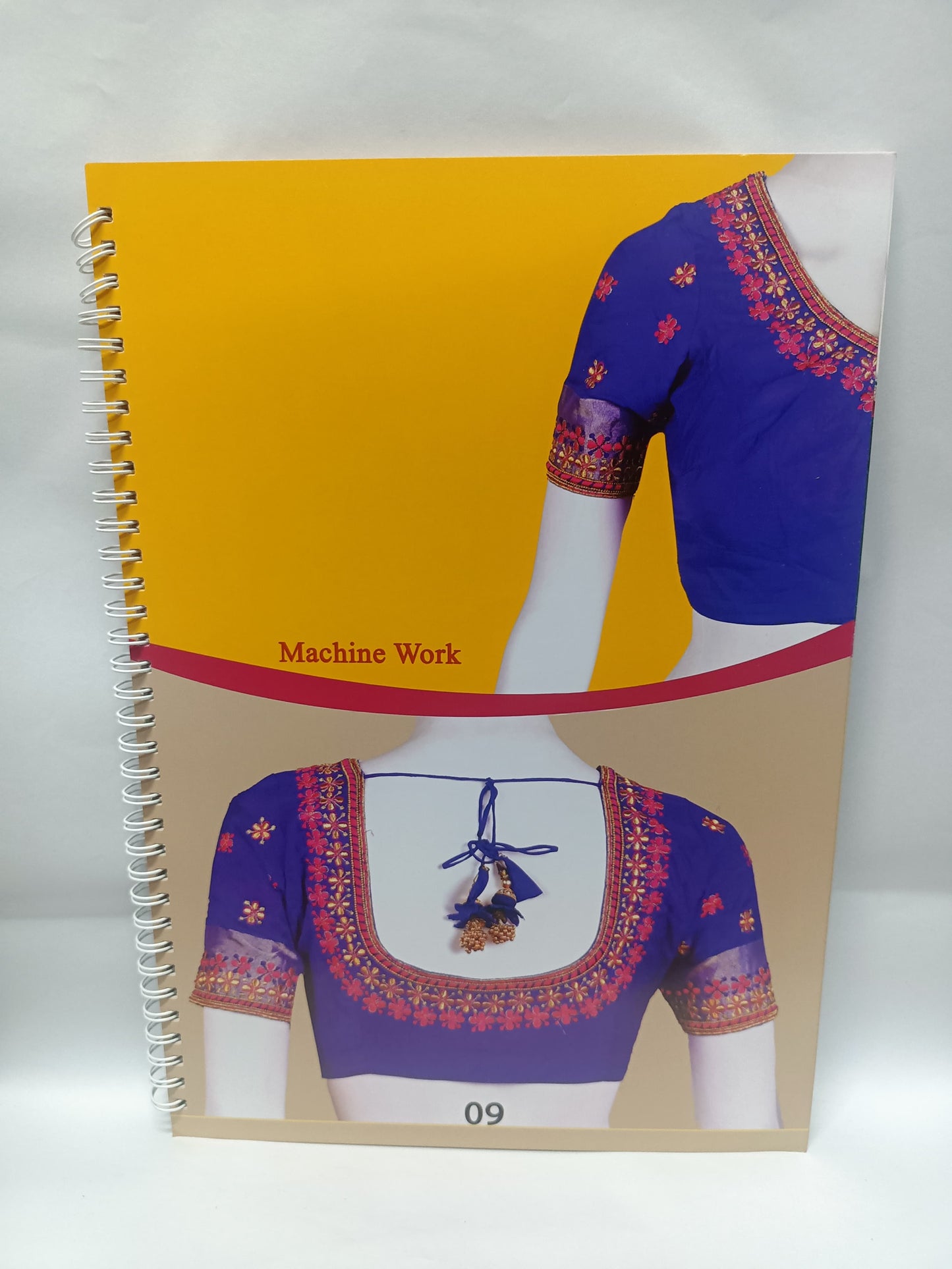 SPV Fashion Machine & Hand Work Blouse Design Book – Volume 01 (49 Pages, Premium Embroidery Pattern Book)