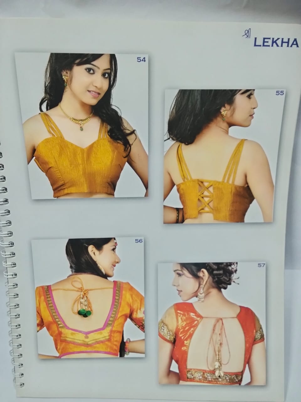 Lekha Fashion Magazine Blouse Pattern Book – Volume 01 (143 Designs, Hand & Machine Embroidery Reference Guide)