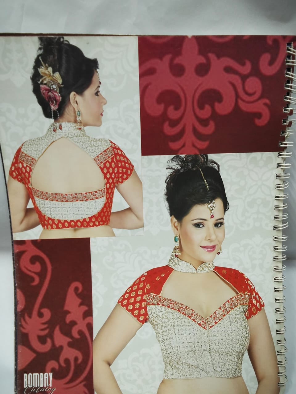 The Bombay Catalog – Blouse Embroidery Work Book vloume 28 (41 Pages, Fashion Magazine for Hand & Machine Work Designs)