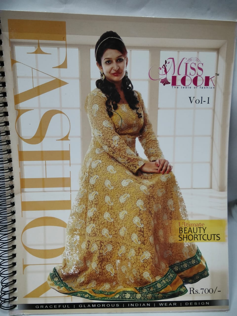 Miss Look Dress Designer Pattern Book – Volume 01 (47 Pages, Stylish Dress Cutting & Stitching Guide)