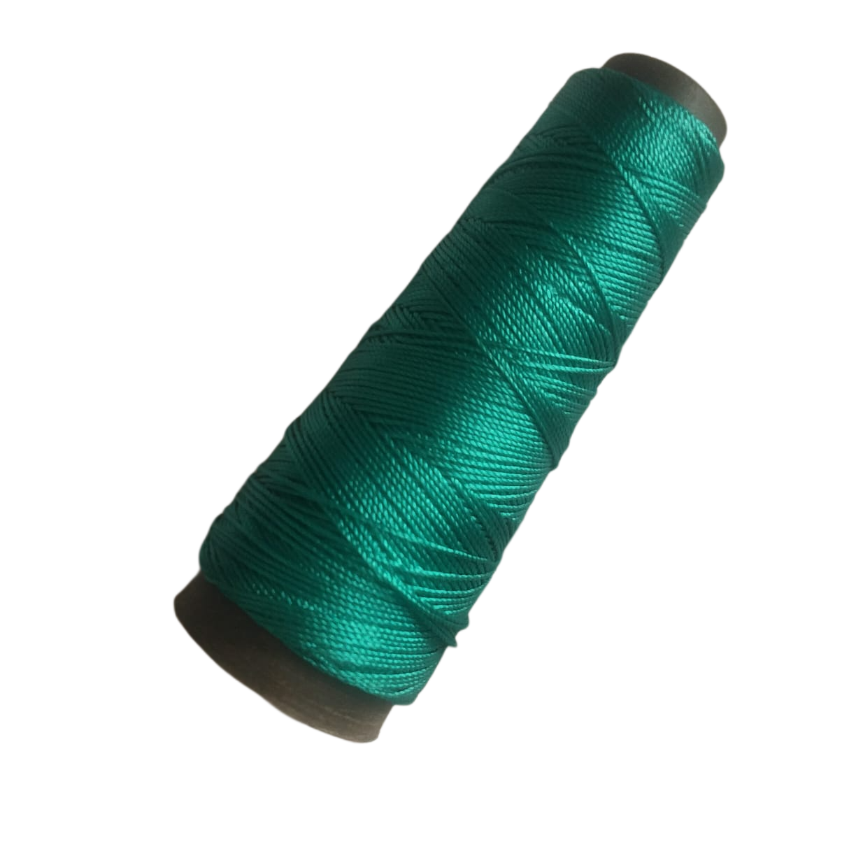 Kamal Kahdi Crochet Cone Threads (shade no 76 ), rama green Color, Pack of 1 Cones