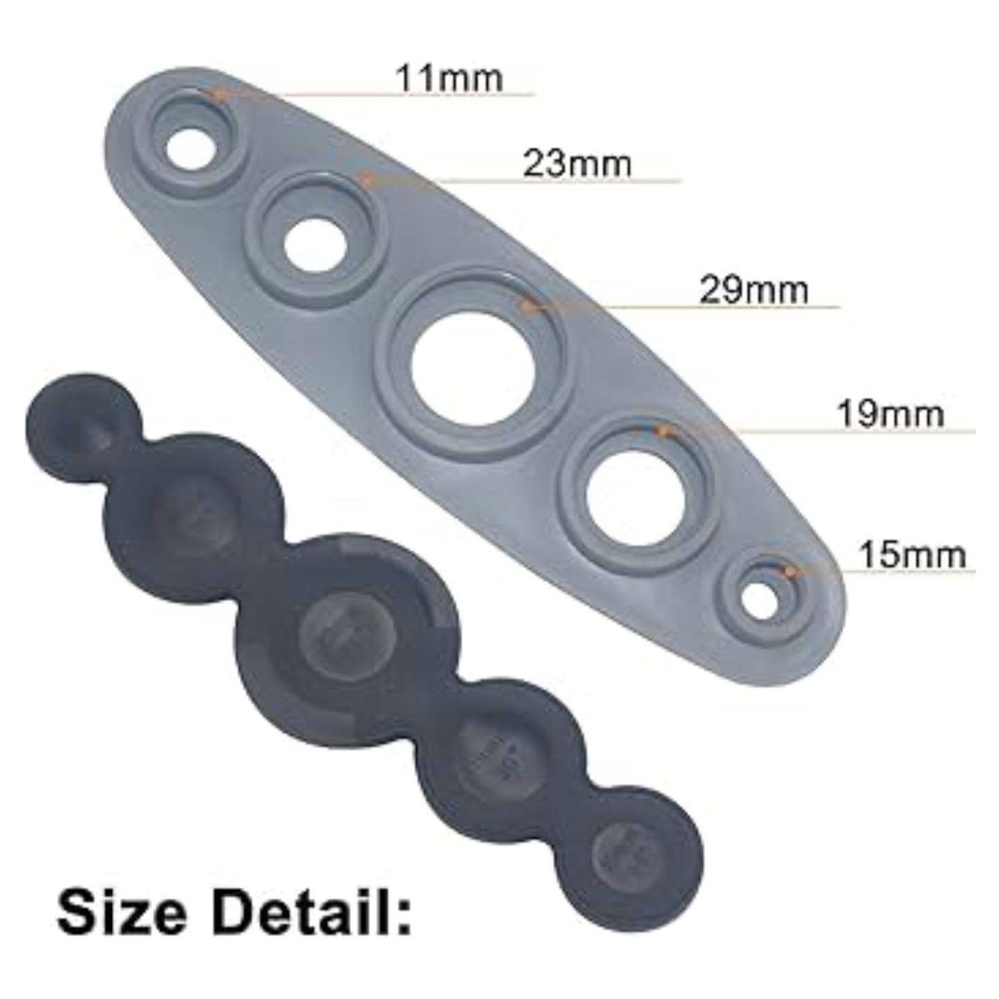 univarsal button maker . 5 sizes (11mm,23mm,29mm,19mm,15mm ) pack of 1 pice