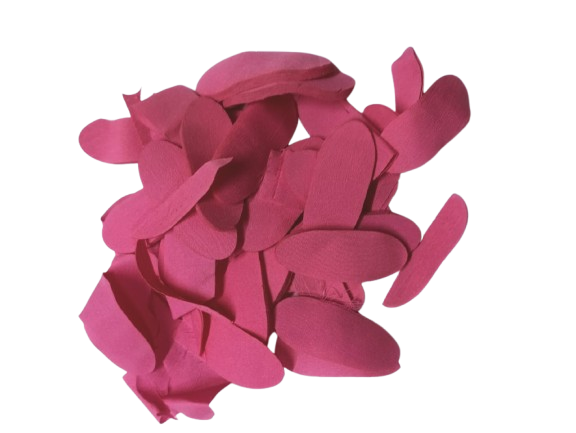 Oval shape Flower Cloth Petal For Decoration (100 Gram / 1400 Petals)