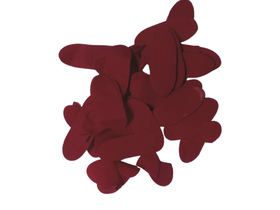 Oval shape Flower Cloth Petal For Decoration (100 Gram / 1400 Petals)