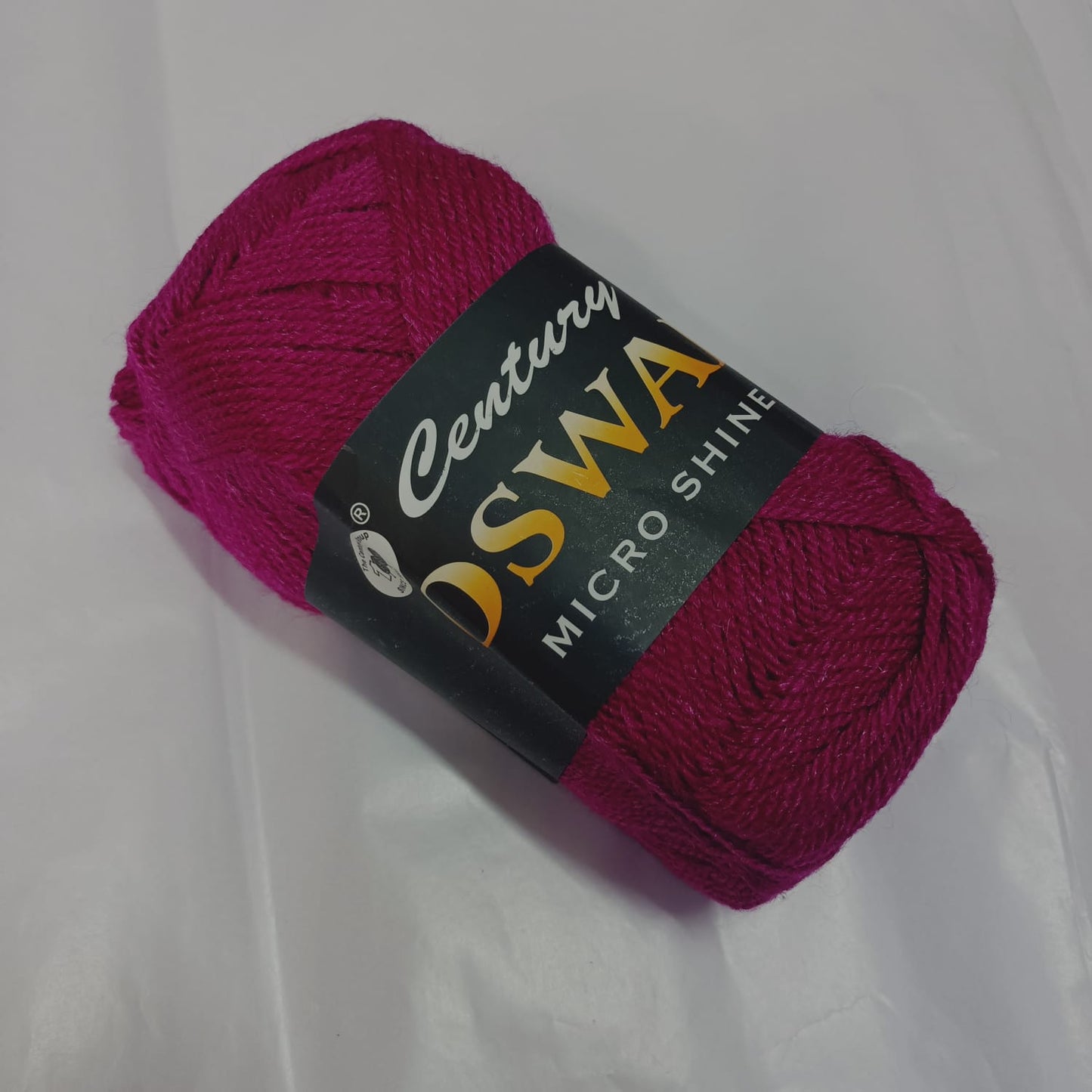 Oswal Micro Shine Wool Yarn – 100gms mejanta  Colour