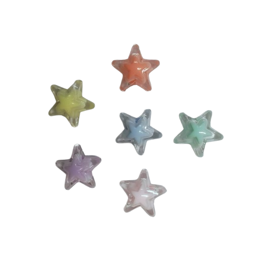 Plastic Beads for Art & Craft, Bracelet Making, and Jewelry Crafting (30g Pack)