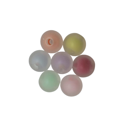 Plastic Beads for Art & Craft, Bracelet Making, and Jewelry Crafting (30g Pack)