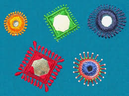 Half Round Shape Mirror for Embroidery Works, Lippan art work Qty - 200 pcs, Art and Craft,Decorative Material