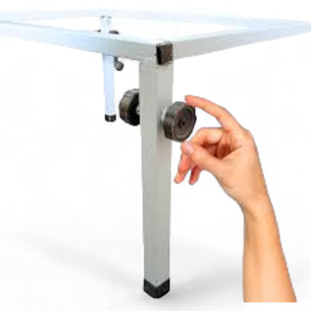 Box Shape , Square Type,Metal , Aari Work Stand for Embroidery (16" x 24") - High-Quality, Adjustable, and Sturdy Craft Stand With (Clips 12 piece)