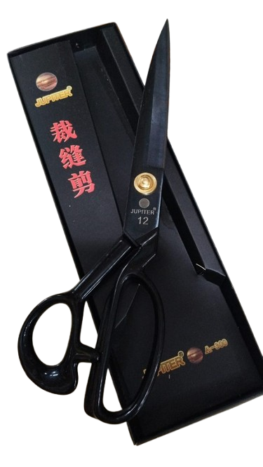 JUPITER Tailor Scissor Black Color Premium Professional Scissor 12 Inch (Pack of 1)