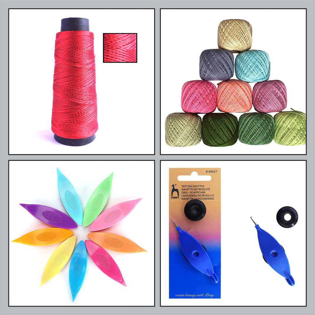 tatting thread and kamal kadai thread – kavitha Enterprises