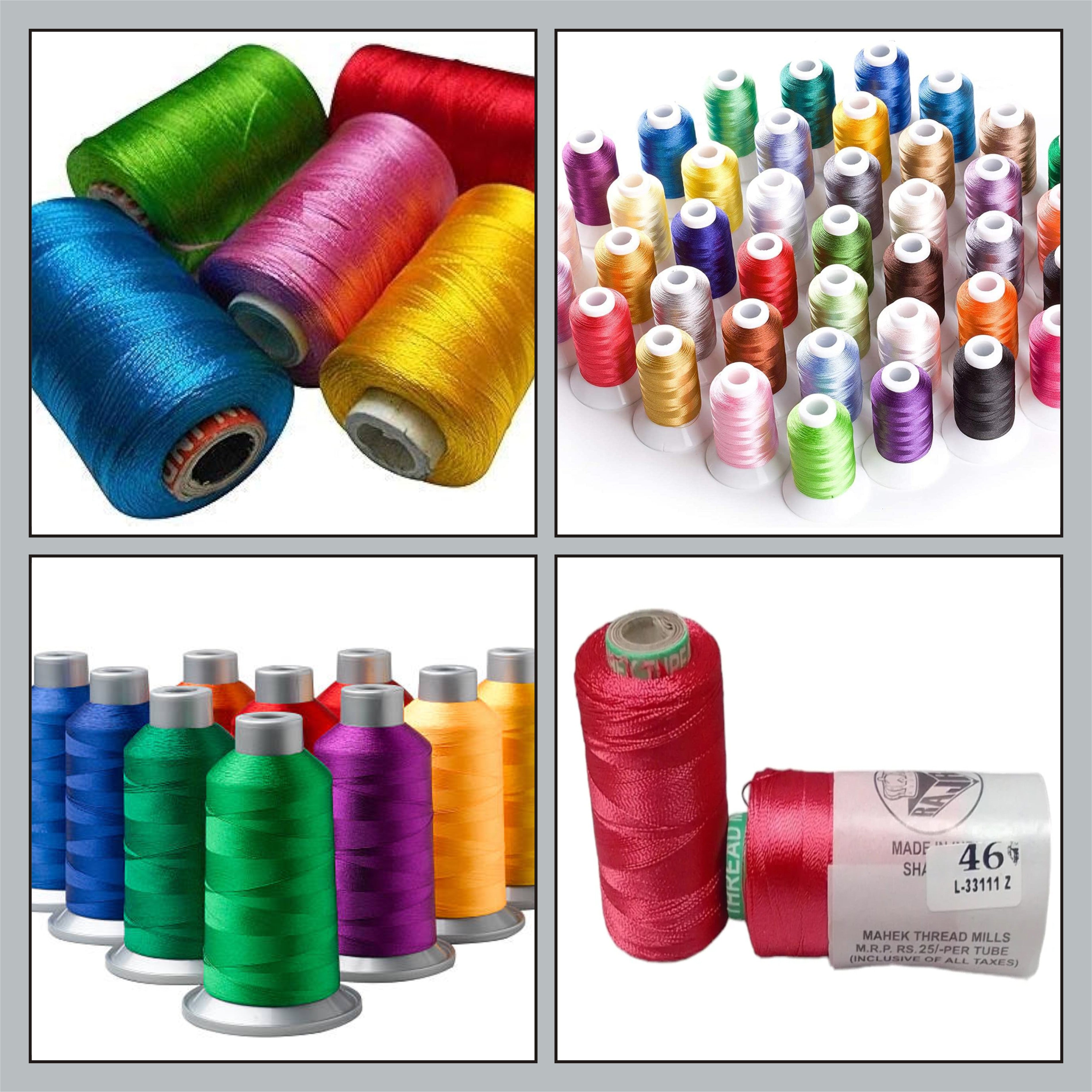 Silk Threads , kuchu Threads , Embroidery Threads , cotton Embroidery ...