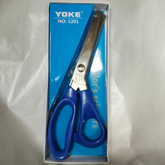 Yoke zig-zag tailor scissor