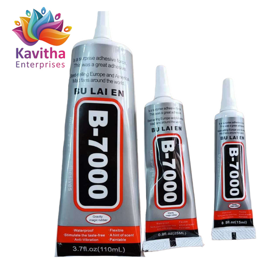 B-7000 Glue Multipurpose Compatible with Multi Purpose Adhessives 25ml, 50ml,110ml,