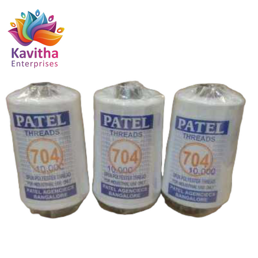 Patel Polyester Thread ( Pack of 3 Pice)