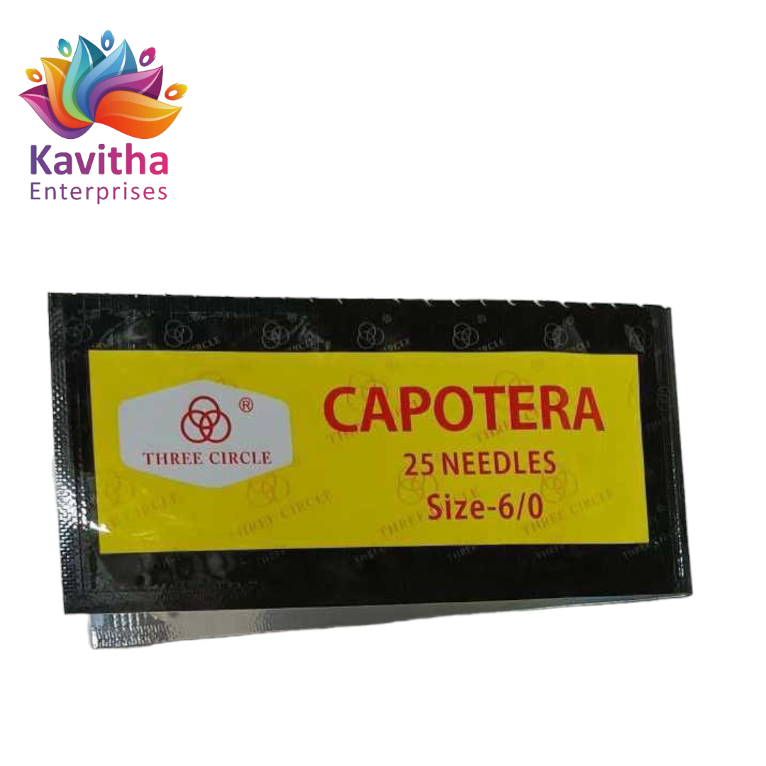 Capotera Stainless Steel Three Circle Hand Sewing Needles