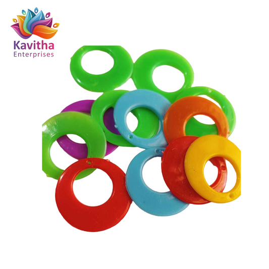 Plastic Chandbali shapes for jewellery making,( Pack of 12 piece )