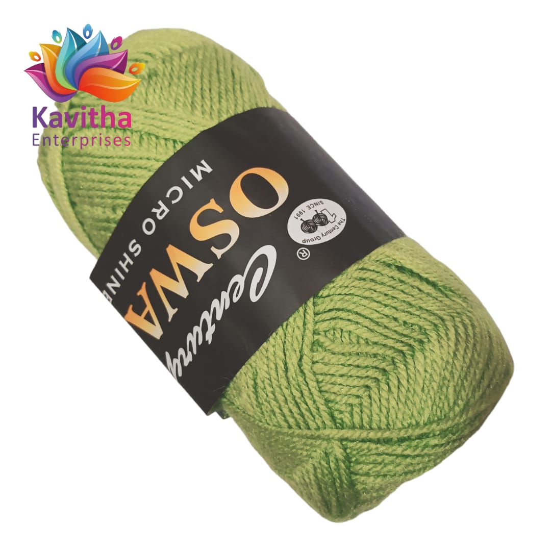 Oswal Micro Shine Wool Yarn – 100gms peach Colour