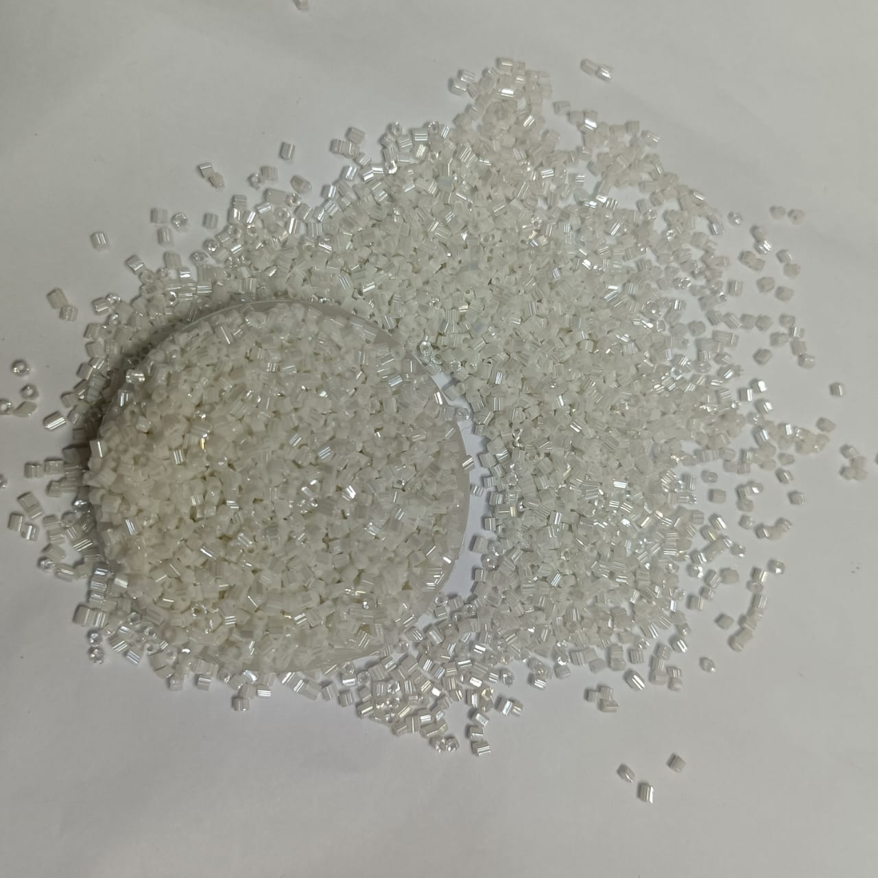 12/0 size Cut Glass Beads for Jewelry Making, Beading, and Embroidery – Assorted Colors pack of 50 gram