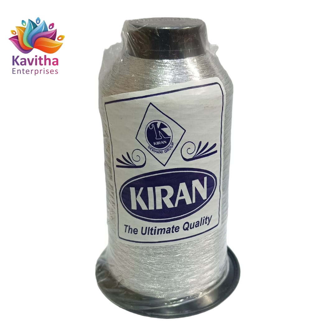 Kiran Metallic Zari Thread, For Embroidery pack of 1 pice