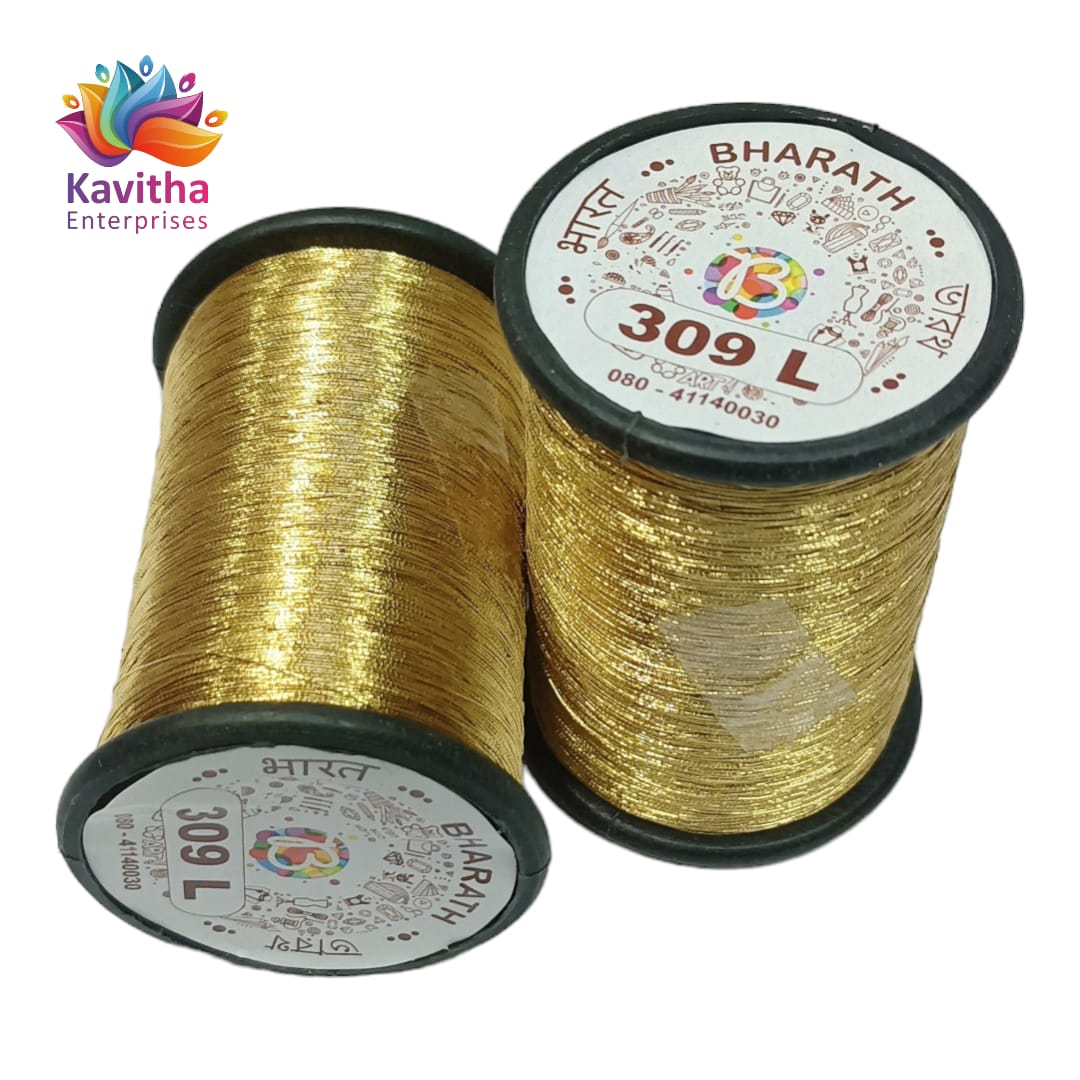 ZARI (THREAD) FOR JWELLERY AND ART AND DRESS AND CRAFT AND EMBROIDERY