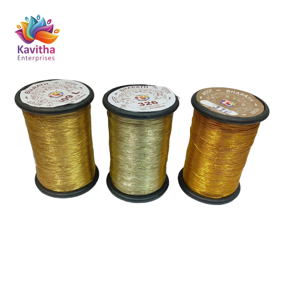 ZARI (THREAD) FOR JWELLERY AND ART AND DRESS AND CRAFT AND EMBROIDERY
