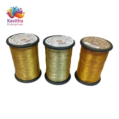 ZARI (THREAD) FOR JWELLERY AND ART AND DRESS AND CRAFT AND EMBROIDERY