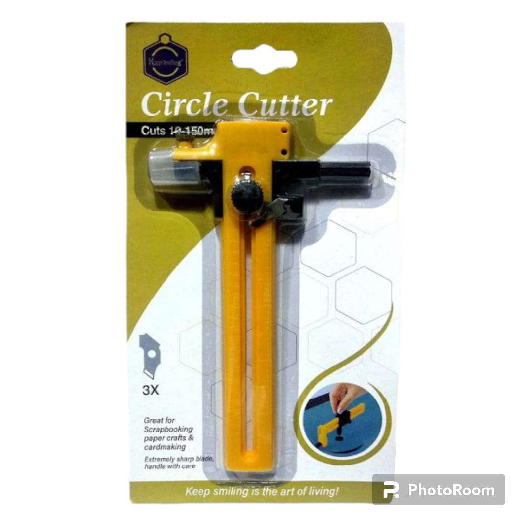 Circle Cutter 10mm to 150mm Circle Cuts with 3x Blade