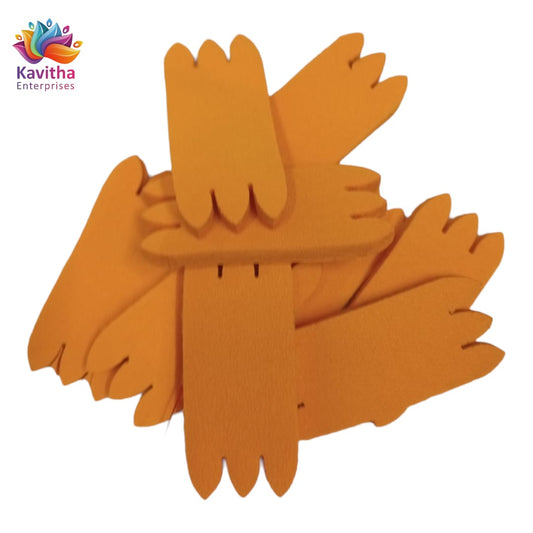 W shape Flower Cloth Petal For Decoration (100 Gram / 1400 Petals)