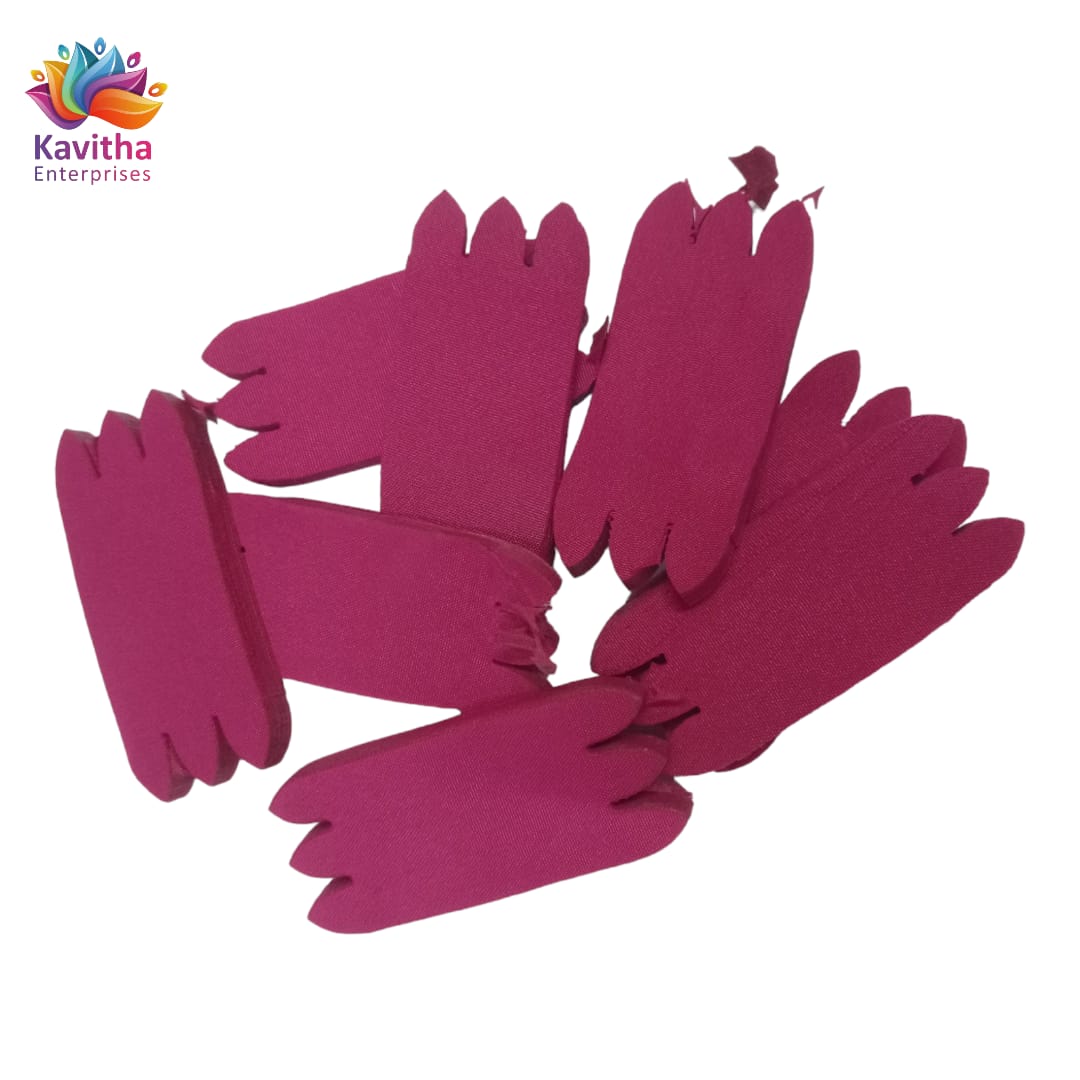 W shape Flower Cloth Petal For Decoration (100 Gram / 1400 Petals)