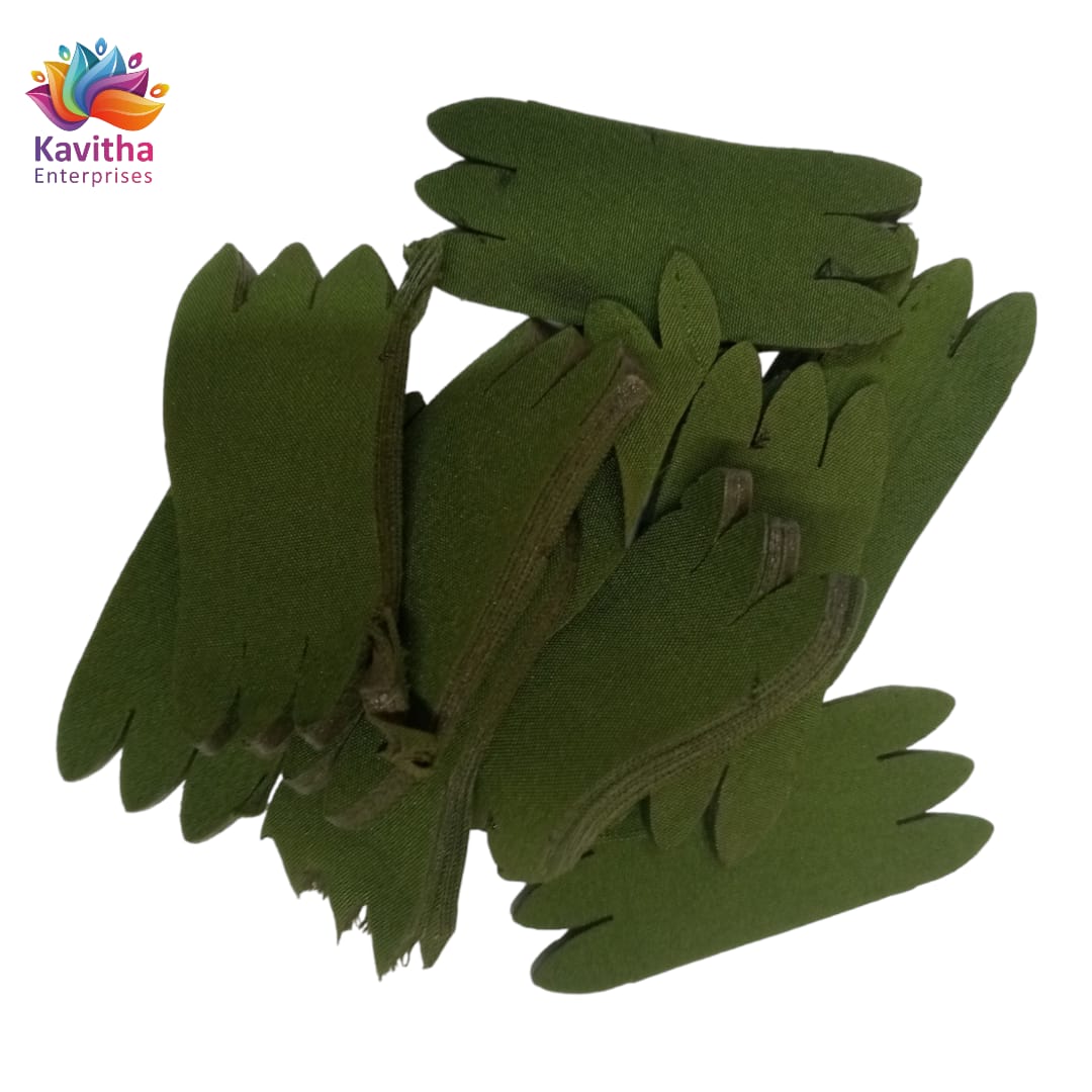 W shape Flower Cloth Petal For Decoration (100 Gram / 1400 Petals)