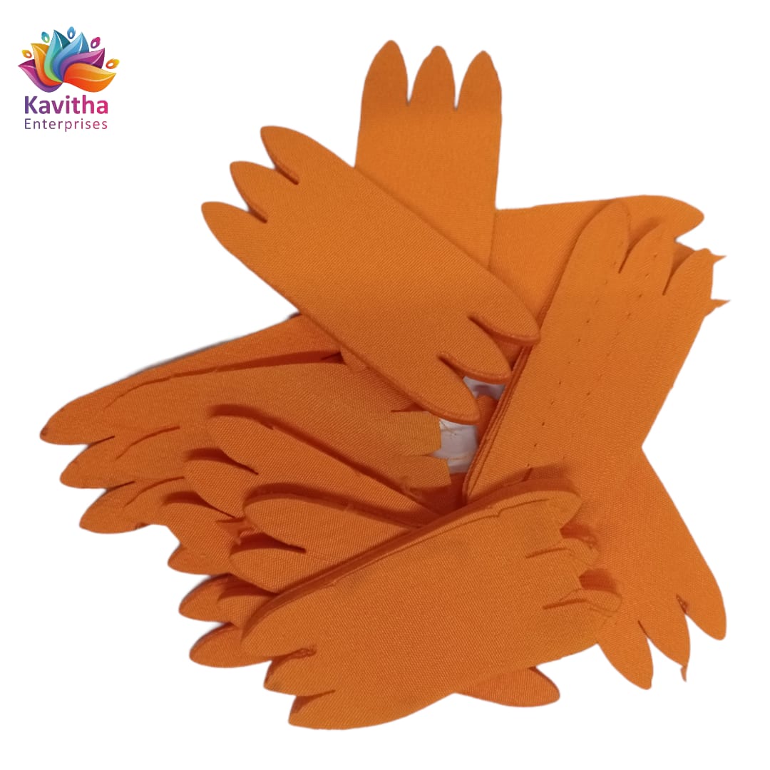 W shape Flower Cloth Petal For Decoration (100 Gram / 1400 Petals)