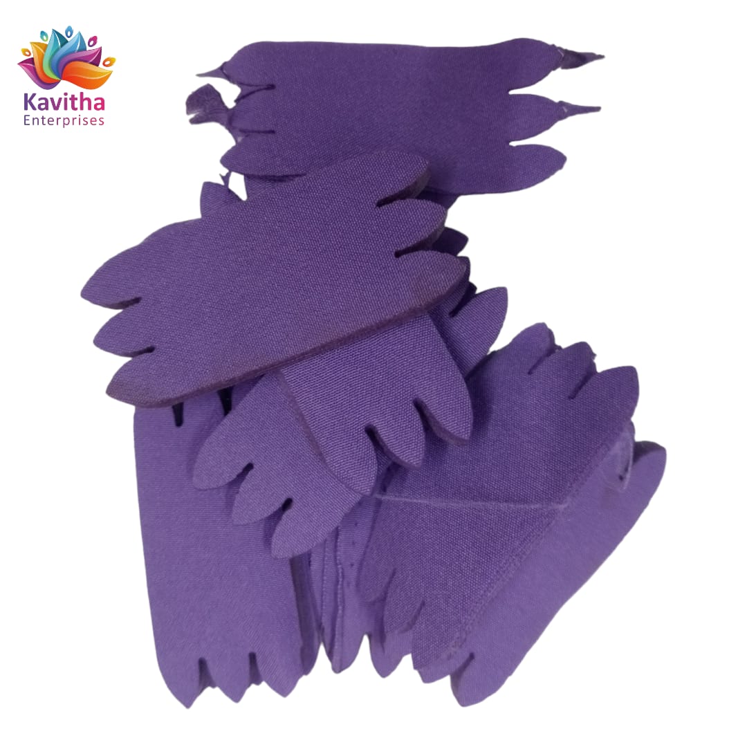 W shape Flower Cloth Petal For Decoration (100 Gram / 1400 Petals)