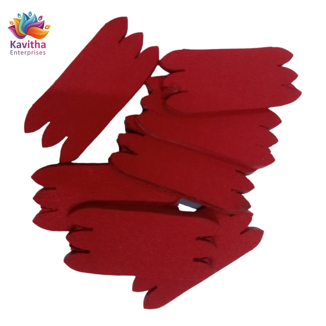 W shape Flower Cloth Petal For Decoration (100 Gram / 1400 Petals)