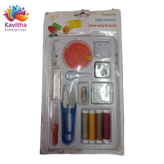 Home and Travel Sewing Kit Repair Set Sewing Kits Random Color ( pack of 1 pice )